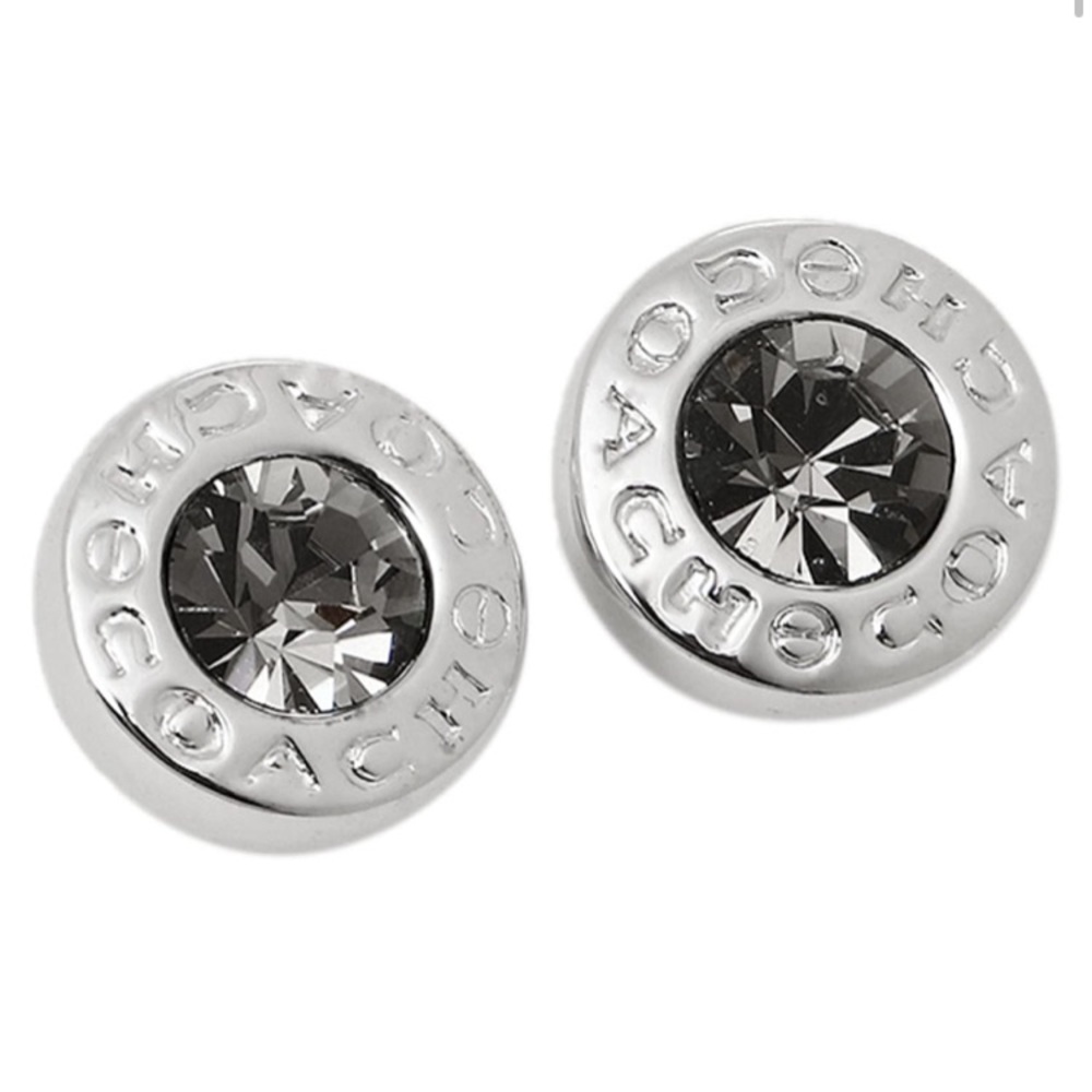 Coach stud earrings